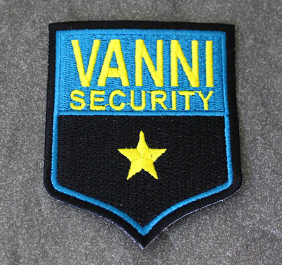 Embroidered badge sample 6